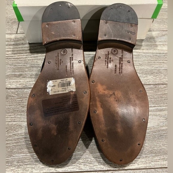 NWB “Rare" All Saints Washed Black Ridge Desert Chukka Boots SZ 9 - Picture 6 of 7